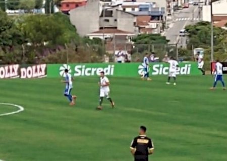 Ivinhemense marca dois gols, mas não evita derrota do CENA na copa São Paulo de Futebol Junior