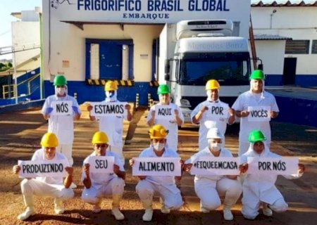 Com 7 casos de coronavírus confirmados entre funcionários e familiares, frigorífico fecha por 15 dias em de MS