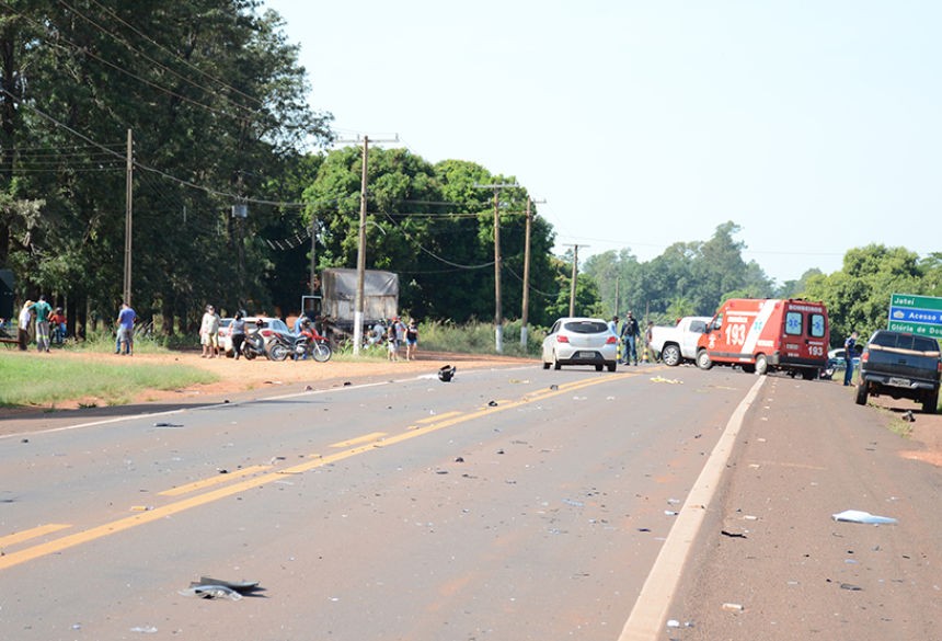 Identificado motociclista que morreu vítima de acidente na MS-376 em Fátima do Sul