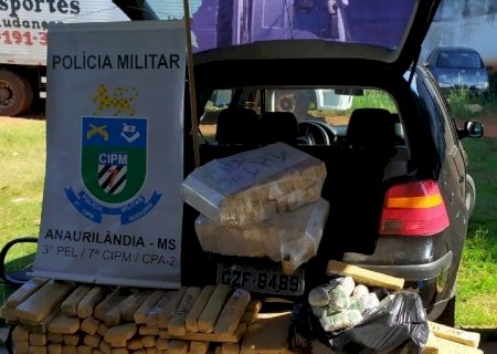 Anaurilândia - Carga de maconha que saiu de Nova Andradina é apreendida