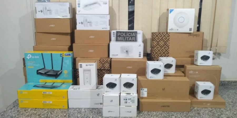 Anaurilândia - Polícia Militar apreende mercadorias de descaminho na Barreira Sanitária Ofaié