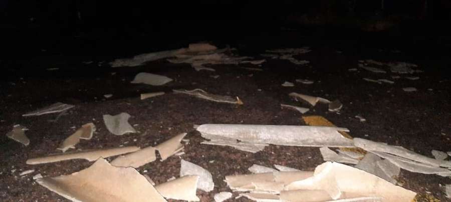 Aquidauana amanhece em meio à destruição causada pelo temporal