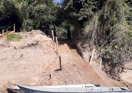 Polícia Militar Ambiental de Aquidauana autua fotógrafo em R$ 5 mil por degradação de área protegida à margem do rio Aquidauana em sua chácara