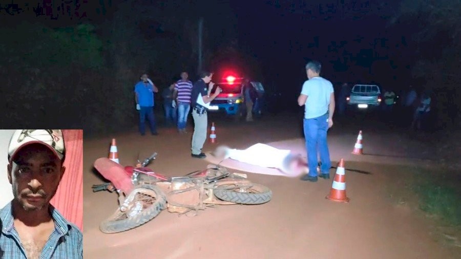 Homem de 46 anos morreu em um grave acidente próximo ao distrito de Porto Vilma em Deodápolis