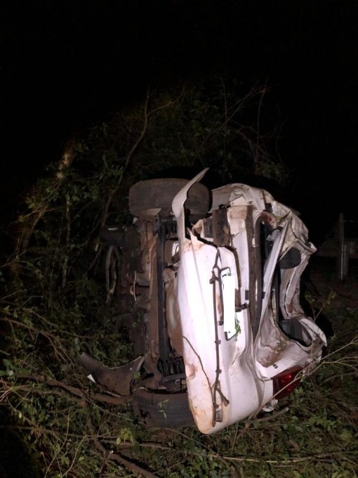 Deodápolis - Homem de 29 anos morre após capotar veiculo em curva da MS/276