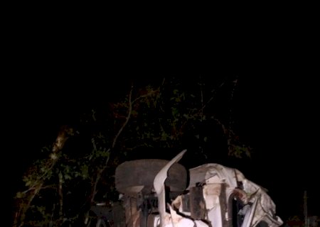 Deodápolis - Homem de 29 anos morre após capotar veiculo em curva da MS/276