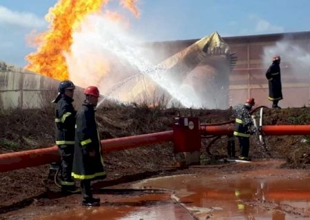 Corpo de funcionário de usina é encontrado em tanque que pegou fogo