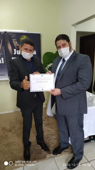 Novo Horizonte do Sul - Prefeito, vice e vereadores foram diplomados na 27ª Zona Eleitoral em Ivinhema