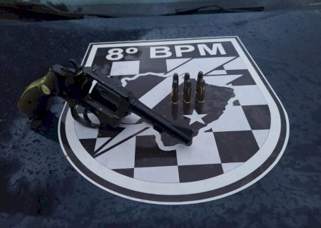 Novo Horizonte do Sul - Homem é preso com arma de fogo