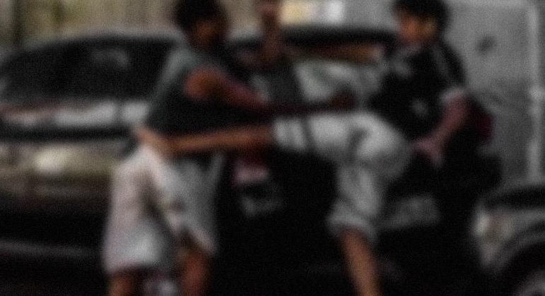 Barraco no motel: marido descobre que mulher está com outro e homens trocam socos e ameaças