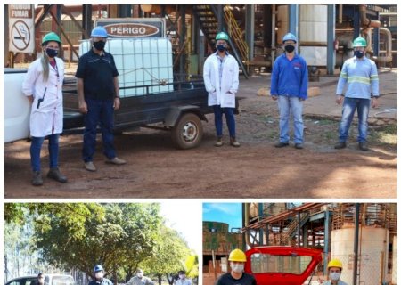 Alcoolvale doa álcool 70º e cestas alimentícias durante a pandemia