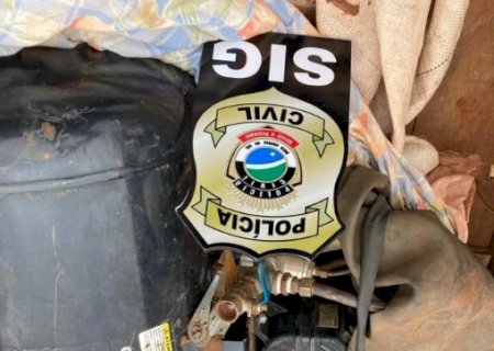 Taquarussu -Polícia Civil de Nova Andradina recupera objetos furtados avaliados em R$ 9 mil
