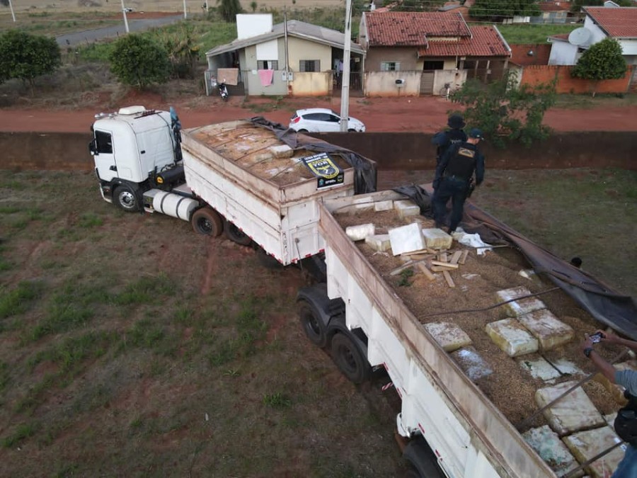 Deodapolis - PMR apreende mais de 36 toneladas de droga