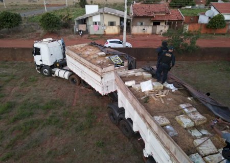 Deodapolis - PMR apreende mais de 36 toneladas de droga