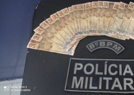 Polícia Militar prende dois homens com dinheiro falso em Novo Horizonte do Sul