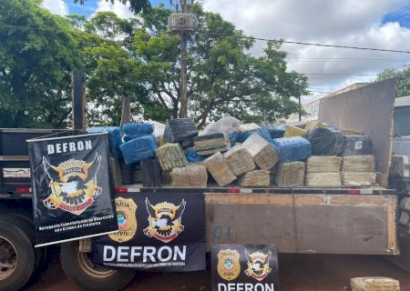 Polícia Civil apreende mais de 23 toneladas de drogas em depósito de sementes de Ponta Porã