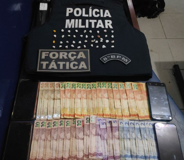 Novo Horizonte do Sul - Polícia Militar prende mulher por tráfico de drogas
