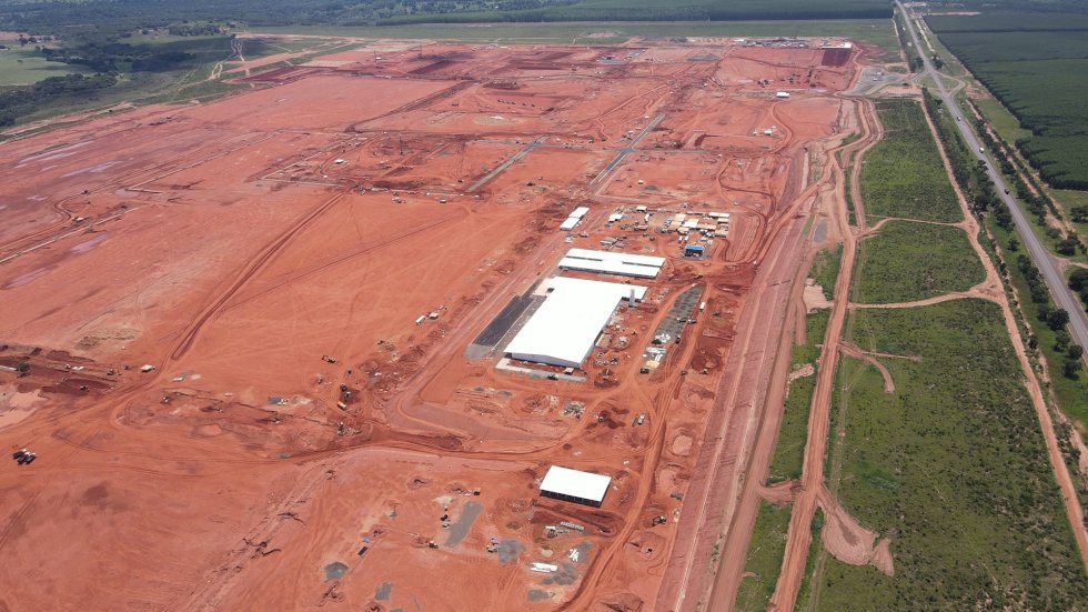 Suzano compartilha avanço das obras da nova fábrica em Ribas do Rio Pardo (MS) IMPRENSA CERRADO