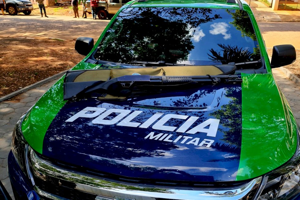 Polícia Militar Ambiental de Naviraí autua em R$ 1,3 mil caçador de javali com arma calibre 12 e munições ilegais e sem a licença para a atividade de controle da espécie exótica