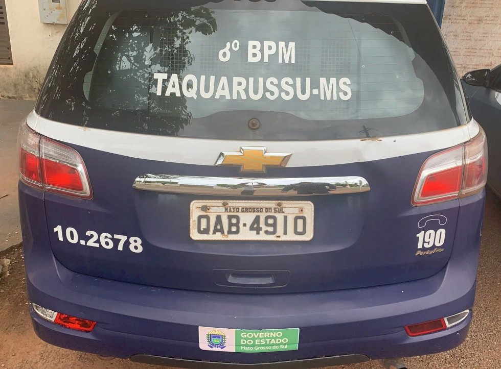 Polícia Militar prende homem por dirigir veículo embriagado após se envolver em acidente de trânsito em Taquarussu-MS