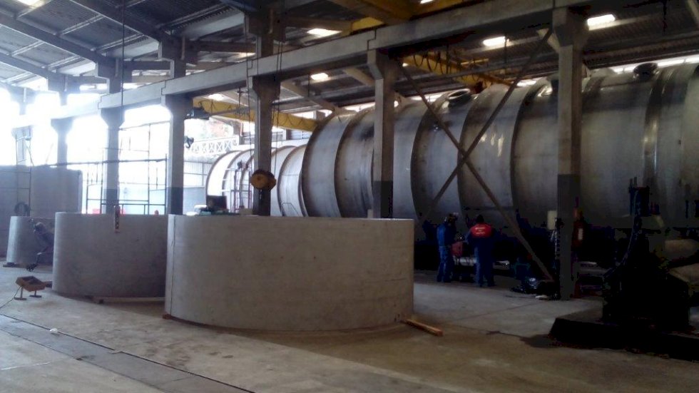 Gama e Equipamentos -Tanque inox para Usina de Açúcar e Álcool 304 sob encomenda, capacidade 700m³
