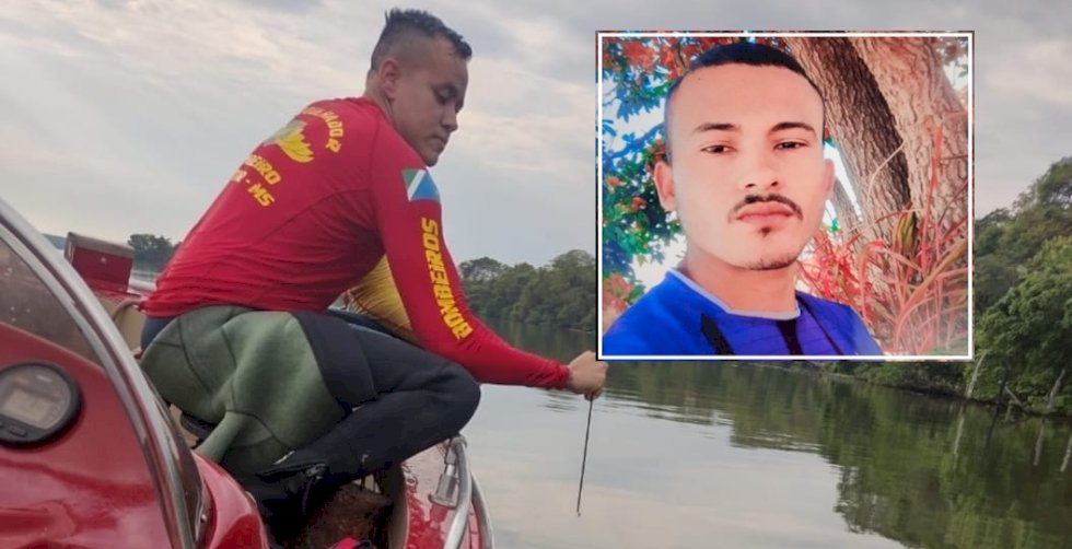 Bombeiros localizam corpo de pescador que caiu de barco no Rio Sucuriú