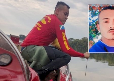 Bombeiros localizam corpo de pescador que caiu de barco no Rio Sucuriú