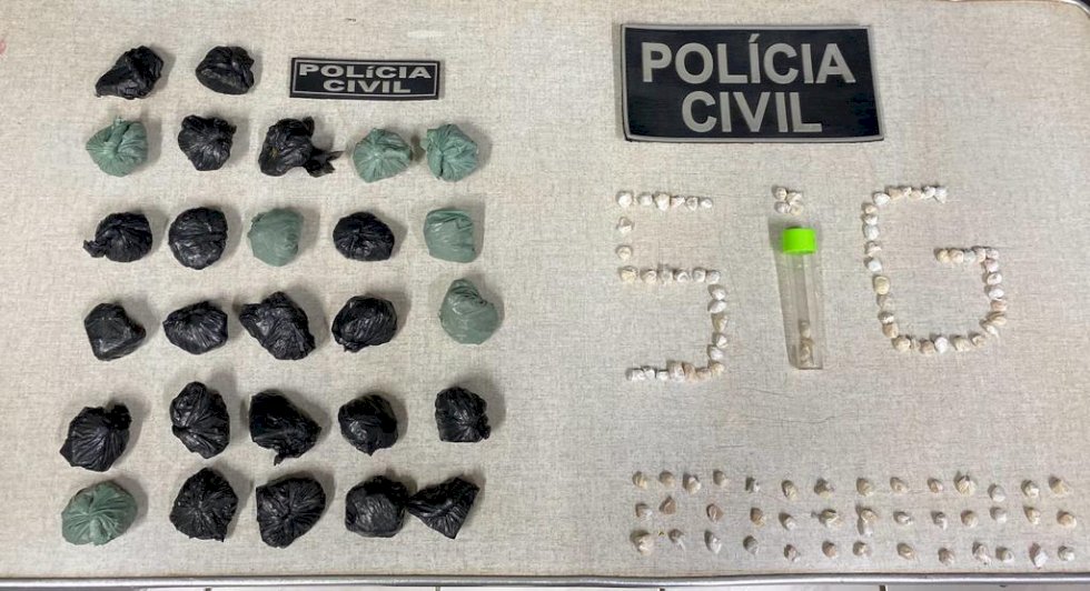 Adolescentes são apreendidos com droga em Naviraí.
