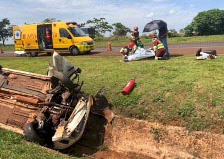 Identificado motorista que sofreu acidente em saída de pista na Rodovia Br-163.