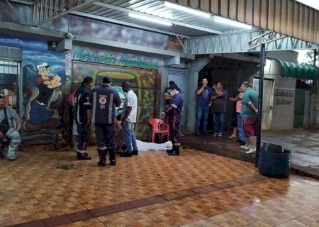 Homem morre na frente de distribuidora de bebidas em Dourados