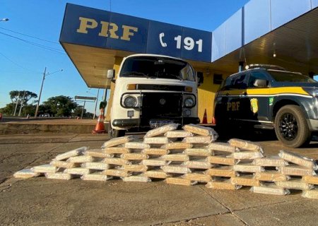 PRF apreende 52 Kg de cocaína em Campo Grande
