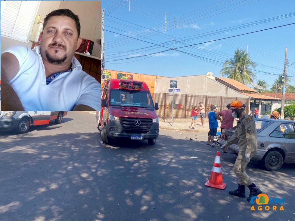 Motociclista ferido em colisão morre a caminho de Campo Grande.