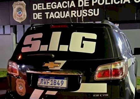 Homem é preso por importunação sexual após invadir residência, forçar beijo e passar a mão em partes íntimas de mulher em Taquarussu