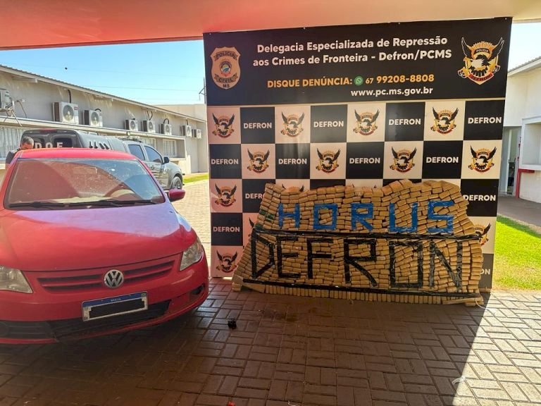 Polícia Civil apreende mais de 600Kg de maconha em operação em Fátima do Sul.