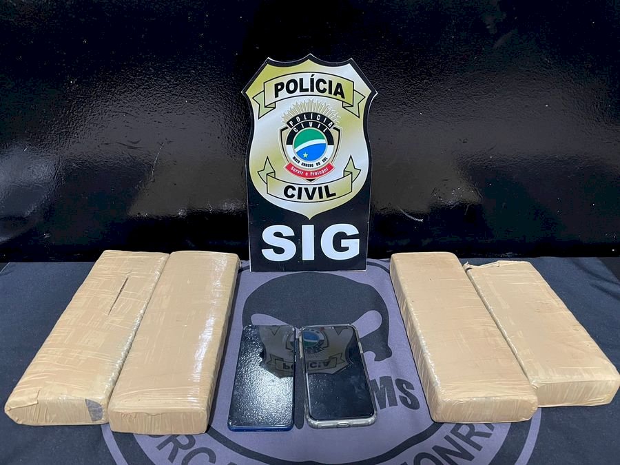 Dupla de PR que estaria em Batayporã para entregar drogas é presa pela SIG.