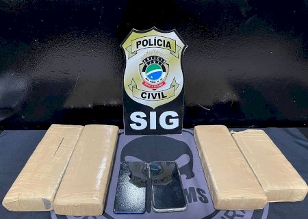 Dupla de PR que estaria em Batayporã para entregar drogas é presa pela SIG.