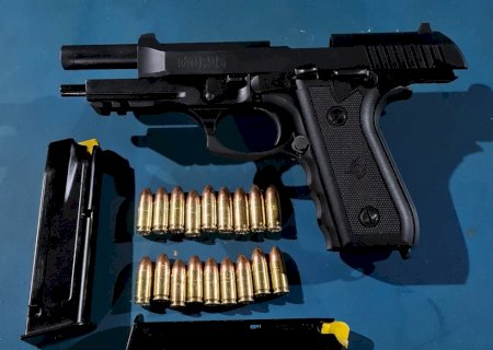 PMA de Naviraí prende homem por porte ilegal de arma de fogo