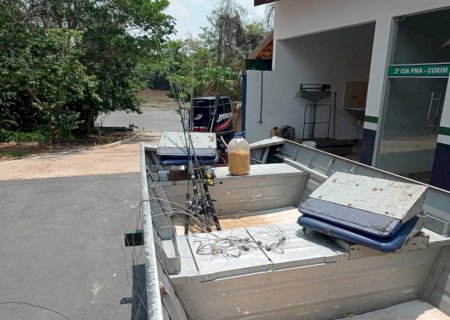 PMA prende homem por pesca ilegal