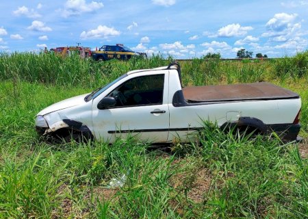 Nova Andradina - Identificado a vítima que veio a óbito após capotamento na BR 267
