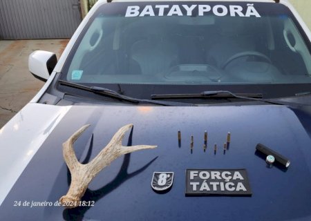 Homem por posse irregular de arma de fogo de uso permitido