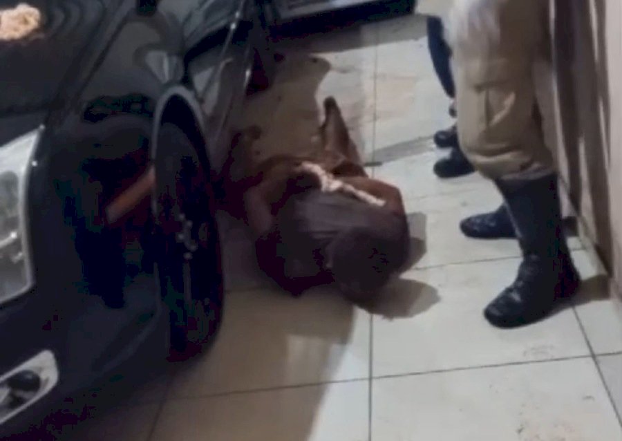 Nova Andradina: Homem invade transportadora, tenta fugir com veículo, colide em muro e acaba detido