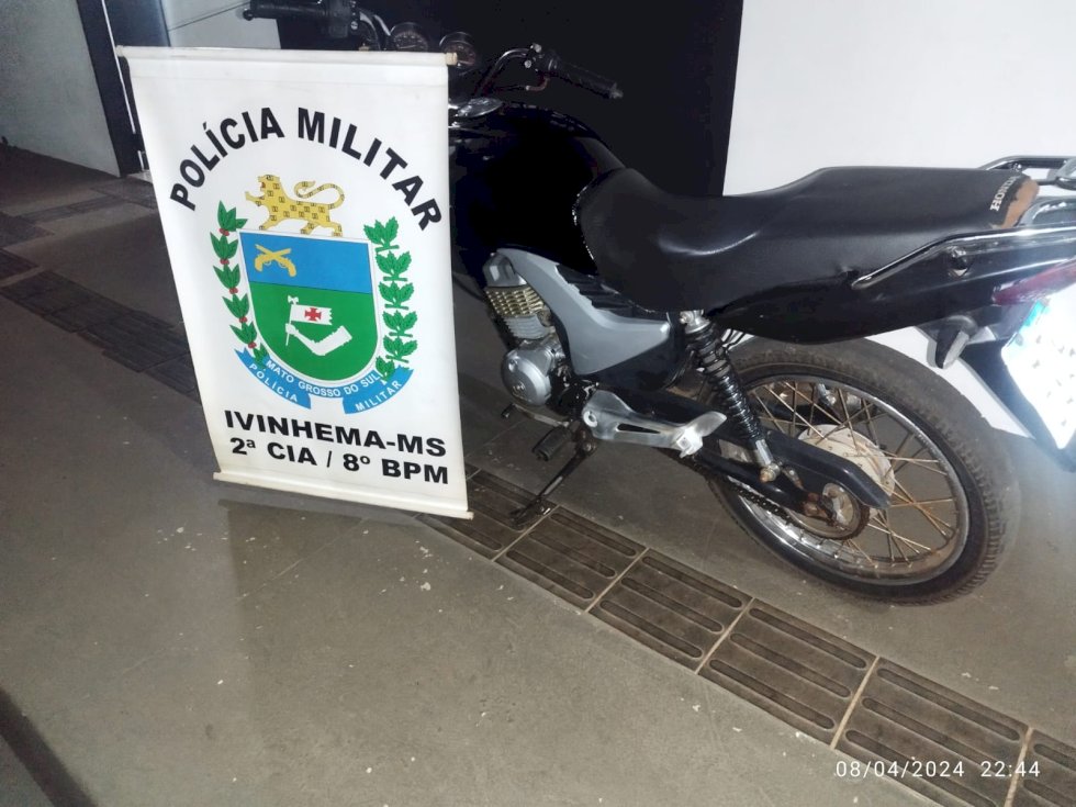 Policiais Militares do 8ºBPM prende jovem por Receptação e recupera veículo produto de furto