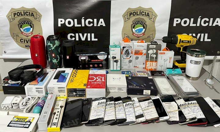 Polícia Civil de Batayporã localiza autor de furtos e recupera objetos subtraídos