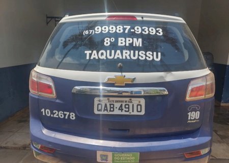 Polícia Militar prende homem por descumprir medida protetiva em Taquarussu