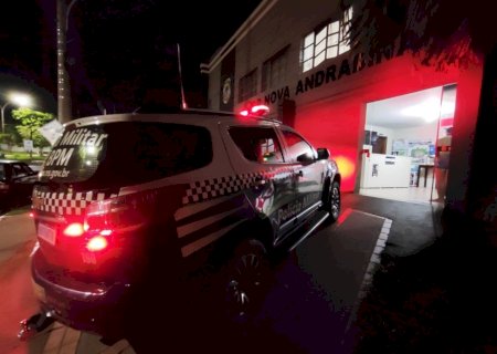 Homem é baleado após tentar matar a mulher e atacar PM em Nova Andradina