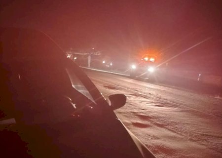 Acidente na BR 376 próximo a Deodápolis deixa uma vítima fatal