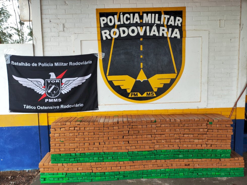 PMR apreendeu mais de meia tonelada de droga