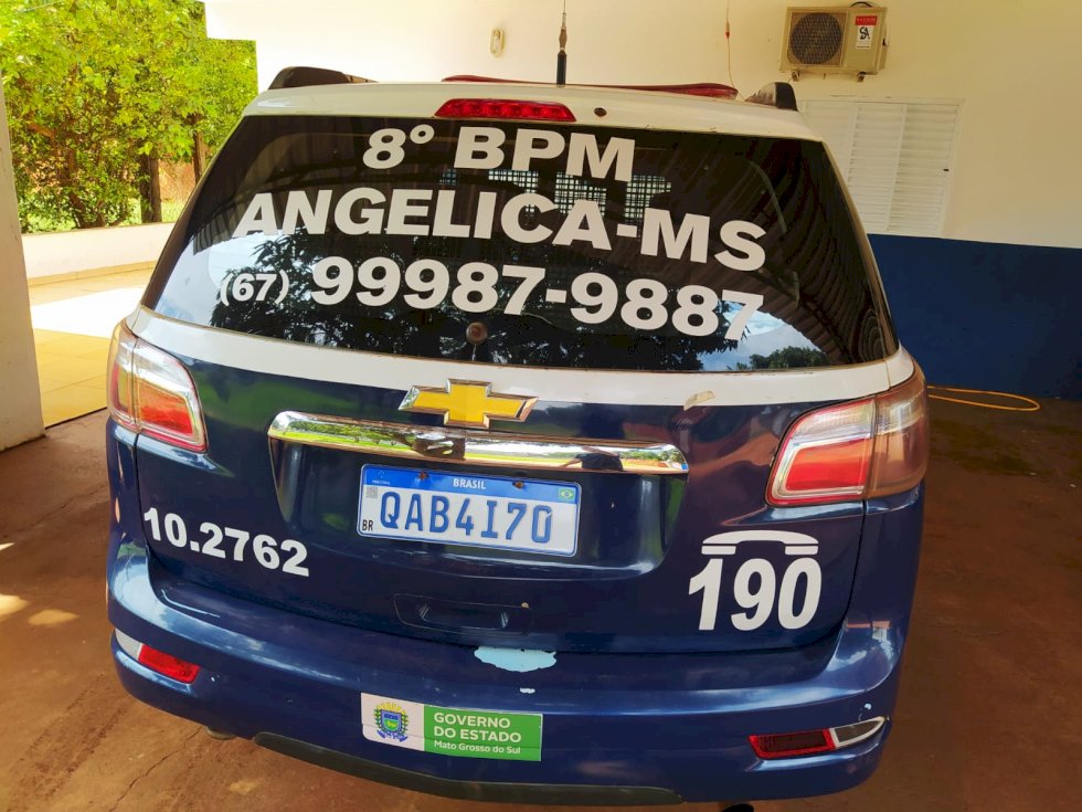 Angélica - Polícia Militar prende homem por Descumprir Medida Protetiva