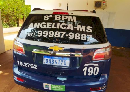 Angélica - Polícia Militar prende homem por Descumprir Medida Protetiva