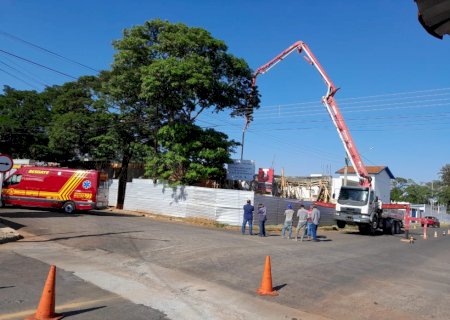Nova Andradina - Obra desaba e deixa dois trabalhadores feridos